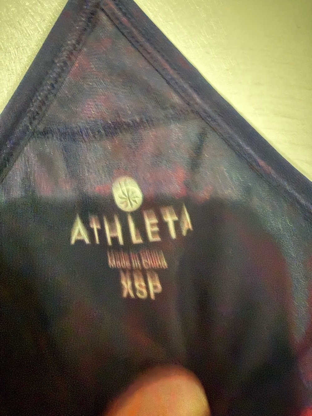 Athleta Pink & Navy Floral Athletic dress tennis casual - Picture 2 of 9